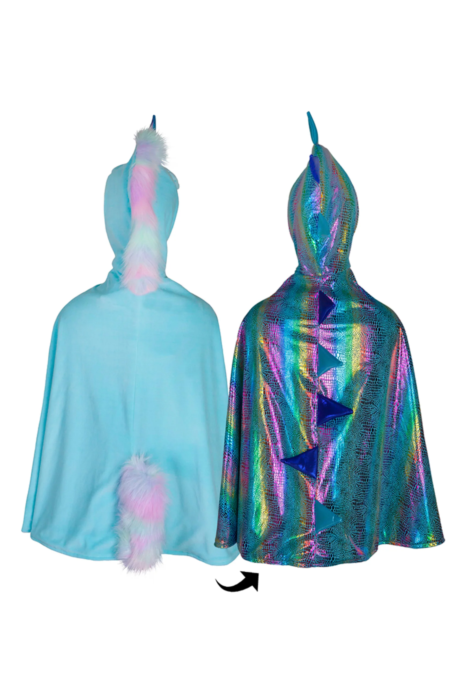 Reversible Unicorn Dragon Cape - Image 10